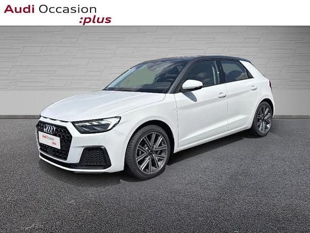 Occasion Audi A1 Sportback Design 95 ch (69 kW) 2025 Blanc glacier métallisé gris manhattan métallisé Citadine