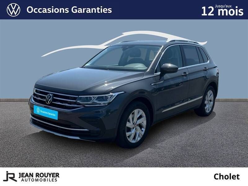 Noir Utilisé 2022 VW Tiguan Elegance SUV | 30 990 € (Prix juste) - Image 1/3