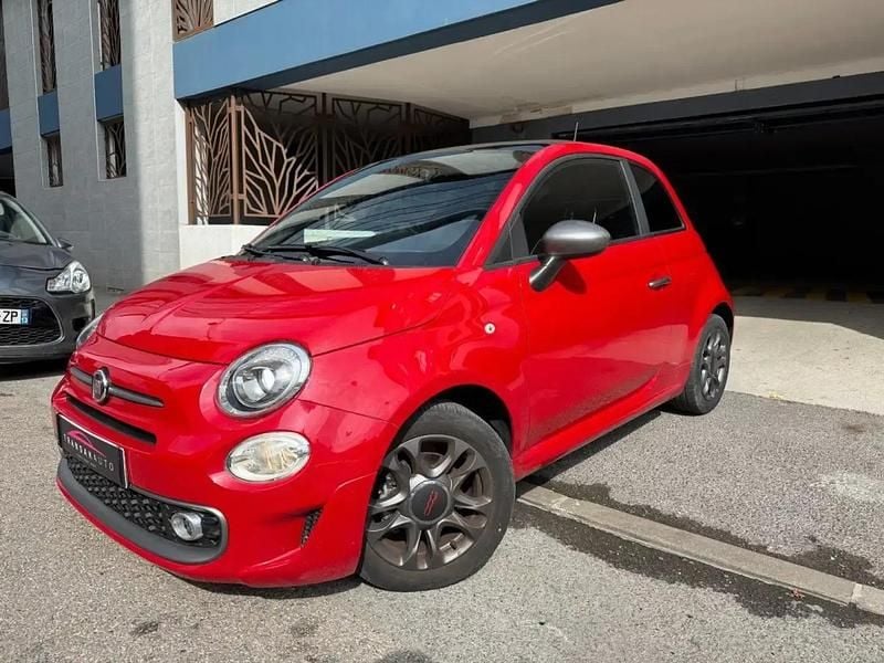 Rouge Utilisé 2021 Fiat 500 Red Citadine | 11 990 € (Bon prix) - Image 1/4