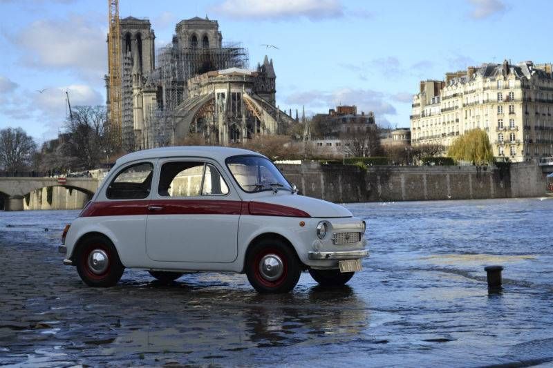 Occasion Fiat 500 18 ch (13 kW) 1971 Blanc Berline