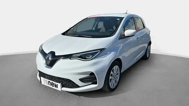Blanc Utilisé 2020 Renault Zoe Zen Citadine | 11 999 € (Prix juste) - Image 1/4