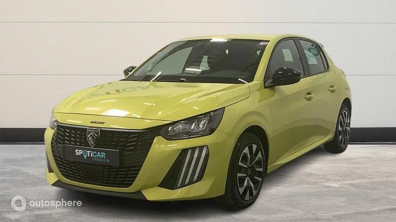 Jaune Utilisé 2024 Peugeot 208 Active Citadine | 18 299 € (Prix juste) - Image 1/4