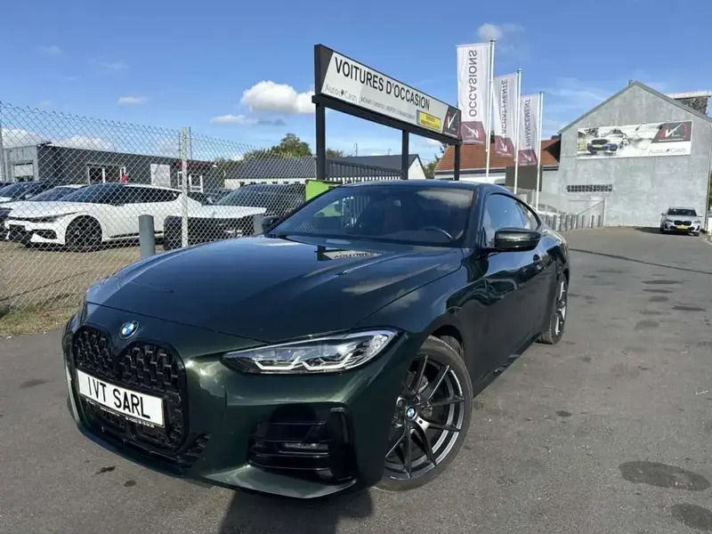 Vert Utilisé 2022 BMW 420 Sport Line Coupé | 38 900 € (Super prix) - Image 1/4