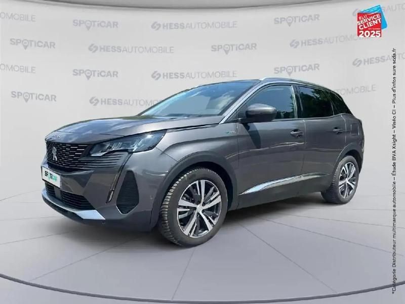Gris Utilisé 2021 Peugeot 3008 Allure SUV | 19 499 € (Prix juste) - Image 1/4