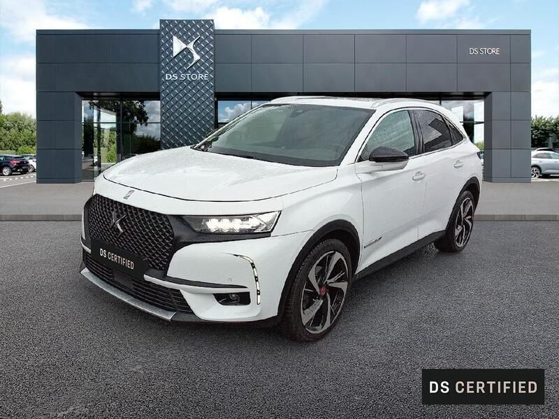 Blanc Utilisé 2019 DS Automobiles DS7 Crossback Performance Line Plus SUV | 27 600 € (Prix juste) - Image 1/4