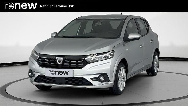 Gris Utilisé 2022 Dacia Sandero Comfort Citadine | 13 499 € (Prix juste) - Image 1/4