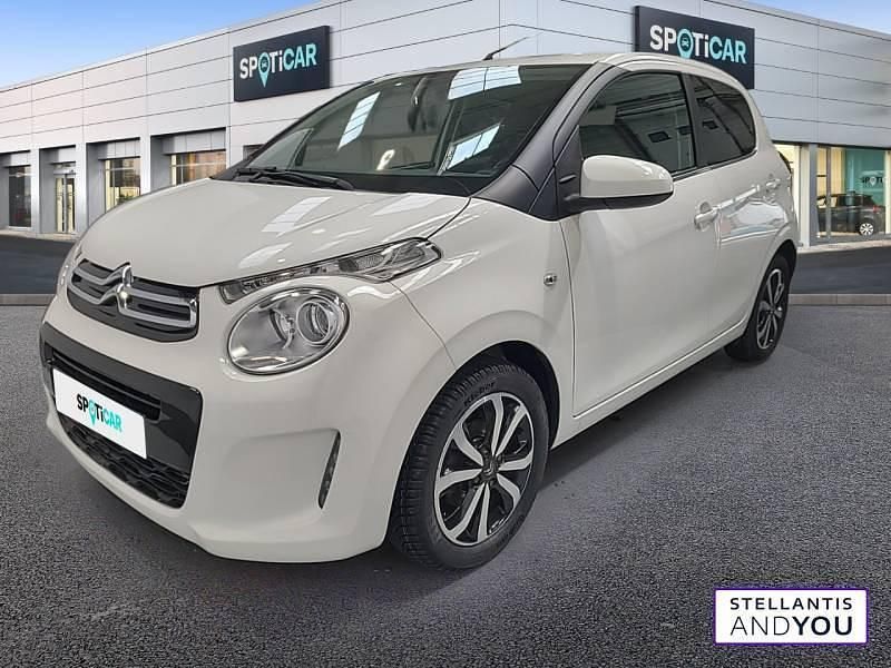 Blanc Utilisé 2021 Citroën C1 Shine Citadine | 10 990 € (Prix juste) - Image 1/4