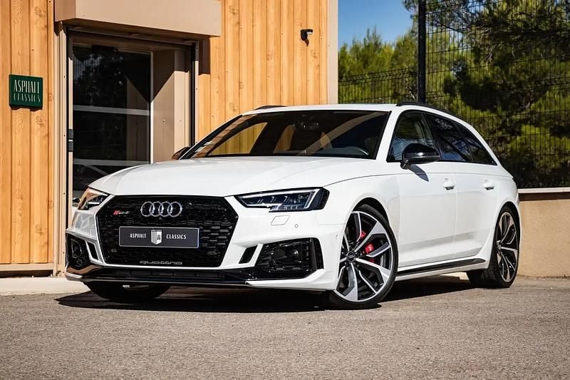 Blanc Utilisé 2019 Audi RS4 Sport Break | 67 900 € (Super prix) - Image 1/4