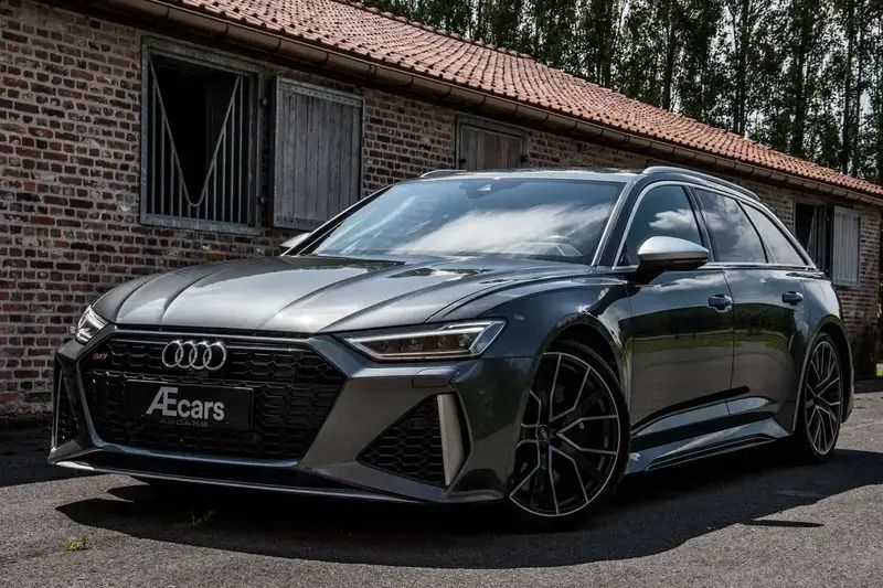 Gris Utilisé 2020 Audi RS6 Sport Break | 79 950 € (Prix cher) - Image 1/4