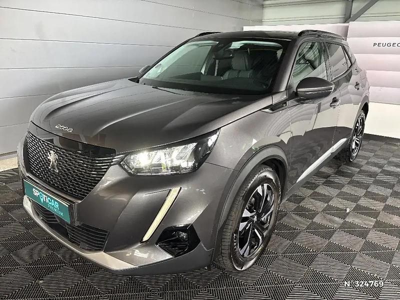 Gris Utilisé 2021 Peugeot 2008 Allure SUV | 15 450 € (Prix juste) - Image 1/4