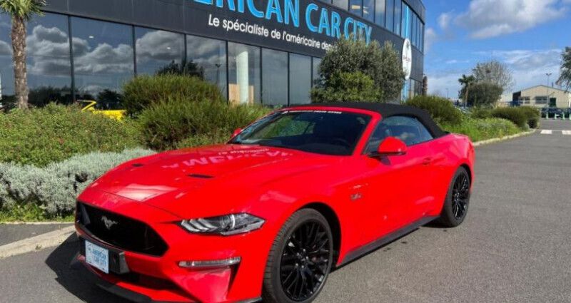 Rouge Utilisé 2018 Ford Mustang GT Cabriolet | 50 500 € (Prix assez cher) - Image 1/4