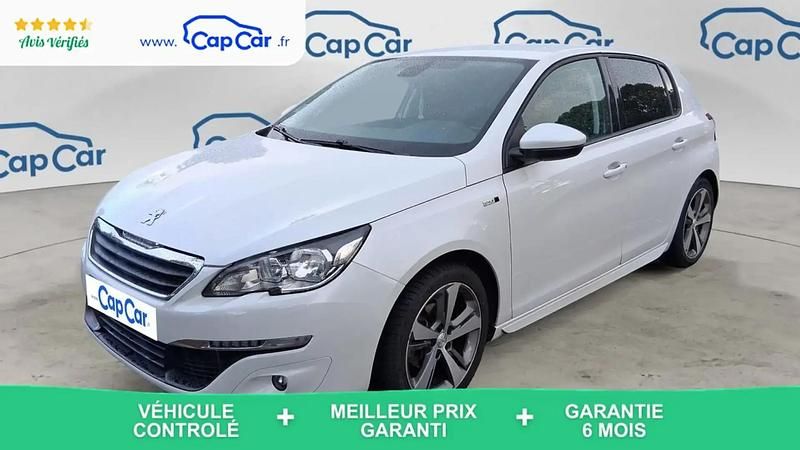 Blanc Utilisé 2017 Peugeot 308 Style Berline | 7 490 € (Prix cher) - Image 1/4