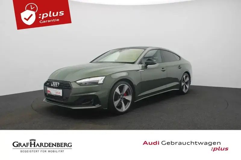 Vert Utilisé 2024 Audi A5 Sportback S-Line Berline | 47 980 € (Prix juste) - Image 1/4