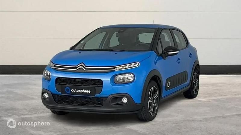 Bleu Occasion 2018 Citroën C3 Feel Berline | 8 990 € (Prix juste) - Image 1/4