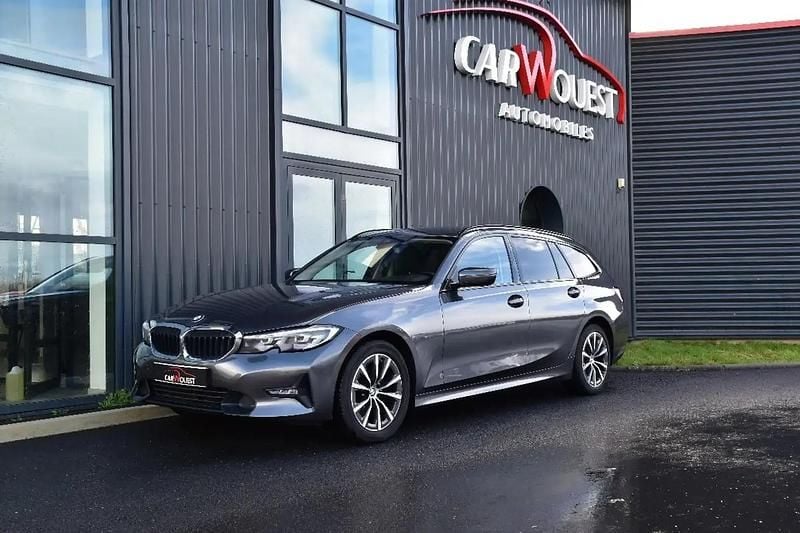 Gris Occasion 2021 BMW 318 Sport Line Break | 22 990 € (Bon prix) - Image 1/4