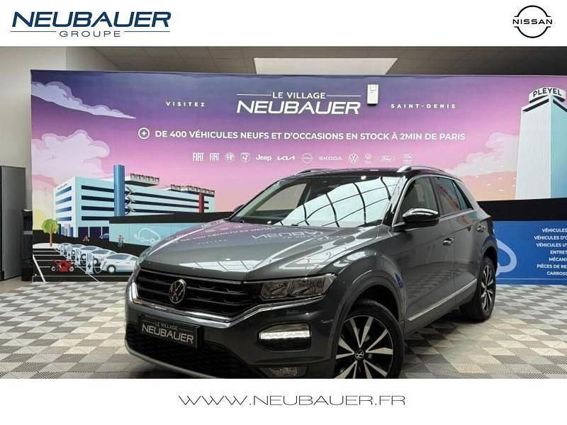 Gris indium Utilisé 2022 VW T-Roc LOUNGE SUV | 21 990 € (Prix juste) - Image 1/4