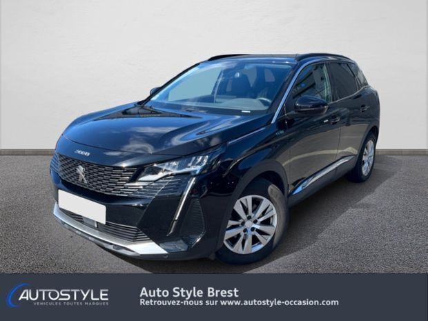Noir Utilisé 2022 Peugeot 3008 Style | 19 490 € (Bon prix) - Image 1/4