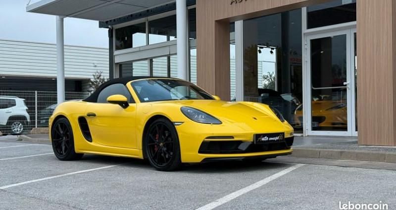 Jaune Utilisé 2018 Porsche 718 Boxster GTS Cabriolet | 77 900 € - Image 1/4