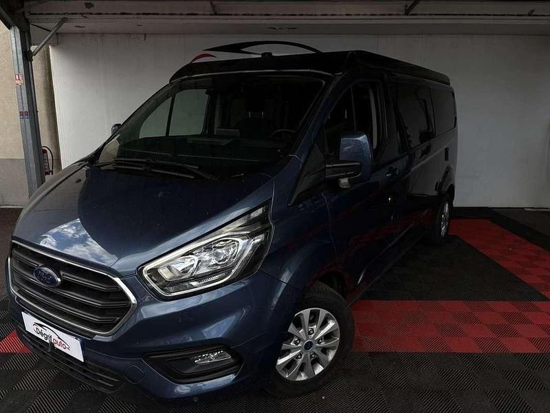 Occasion Ford Transit Custom Trend 171 ch (125 kW) 2023 Bleu Van