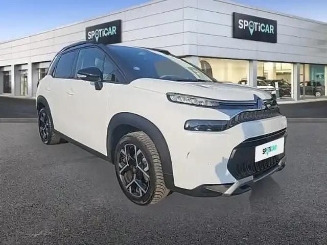 Occasion Citroën C3 Aircross PureTech 2022 Blanc banquise (o) + noir perla nera SUV