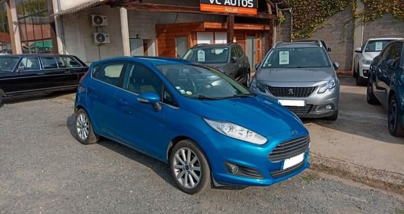 Bleu Utilisé 2015 Ford Fiesta Citadine | 5 100 € (Prix juste) - Image 1/4