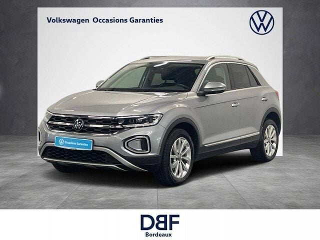 Gris Utilisé 2022 VW T-Roc Style SUV | 25 999 € (Prix juste) - Image 1/4