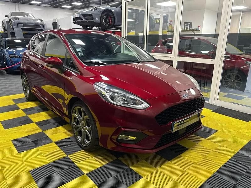 Rouge Utilisé 2020 Ford Fiesta ST-Line Citadine | 11 990 € (Bon prix) - Image 1/4