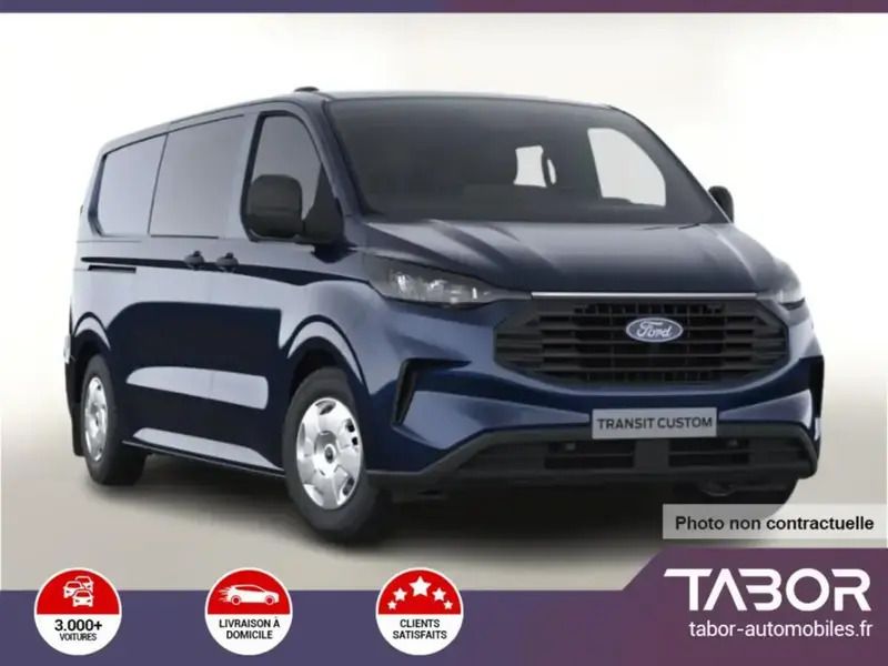 Bleu Nouvelle 2024 Ford Transit Custom Trend Break | 41 736 € (Prix juste) - Image 1/4