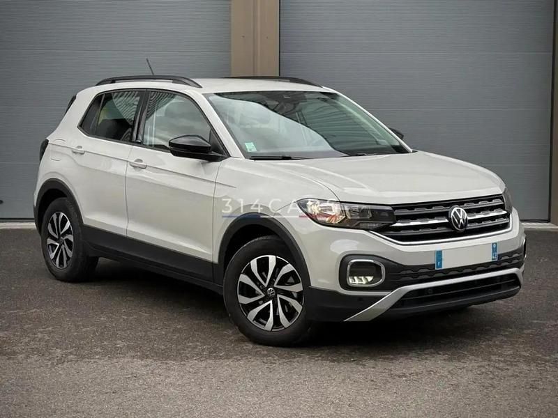 Gris Utilisé 2022 VW T-Cross SUV | 18 990 € (Bon prix) - Image 1/4