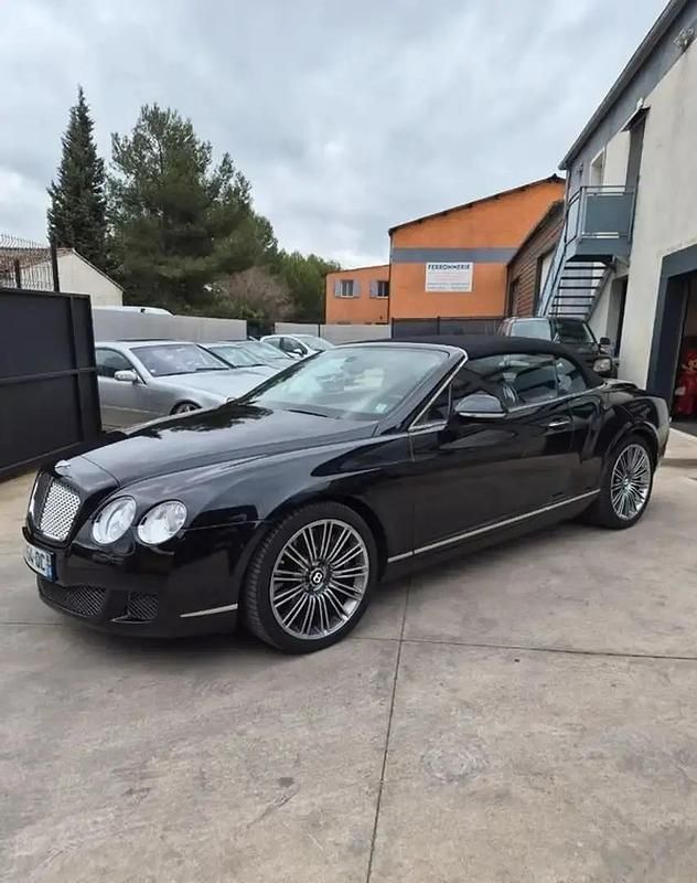 Occasion Bentley Continental GT Convertible 610 ch (448 kW) 2009 Noir Cabriolet