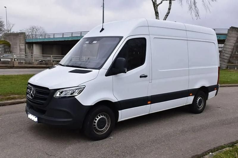 Blanc Utilisé 2021 Mercedes Sprinter Van | 20 490 € (Super prix) - Image 1/4