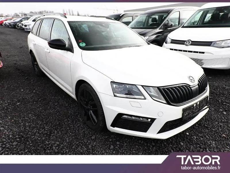 Occasion Skoda Octavia RS 184 ch (135 kW) 2019 Blanc Break