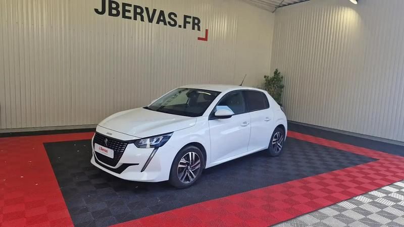 Blanc Utilisé 2020 Peugeot 208 Allure Citadine | 15 490 € (Prix juste) - Image 1/4