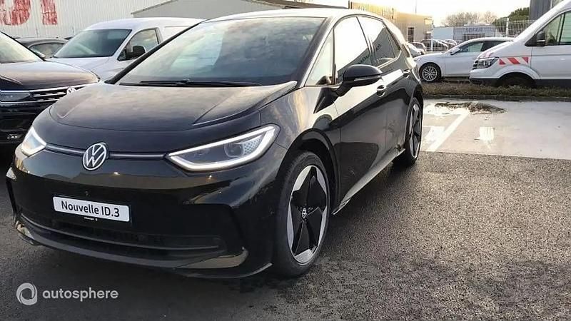 Noir ébène métal/toit/hayon noir Utilisé 2024 VW ID.3 Exclusive Citadine | 37 999 € - Image 1/4