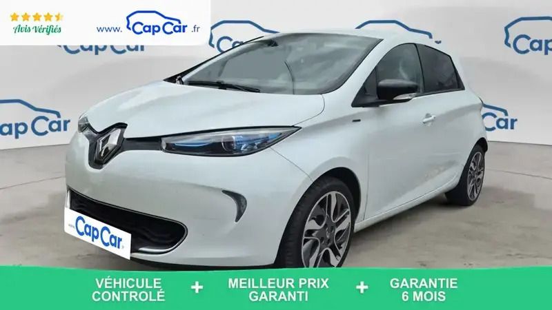 Blanc Utilisé 2018 Renault Zoe Citadine | 7 990 € (Bon prix) - Image 1/4