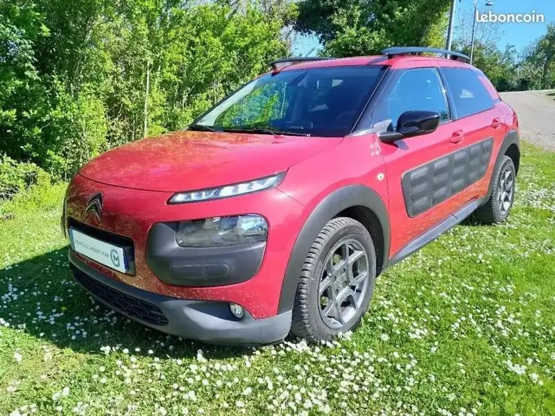 Rouge Utilisé 2017 Citroën C4 Cactus Shine Citadine | 9 990 € (Super prix) - Image 1/4