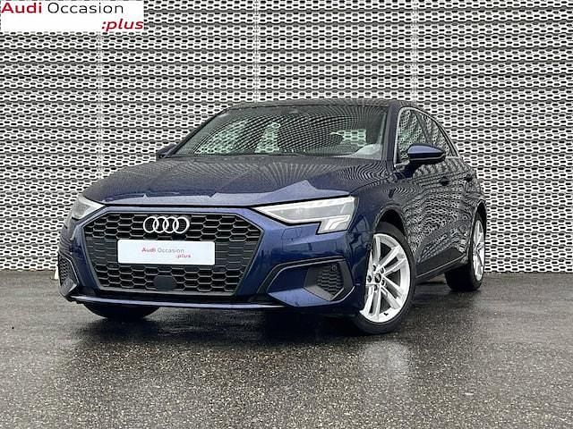 Bleu navarre métallisé Utilisé 2021 Audi A3 Business | 23 990 € (Bon prix) - Image 1/4
