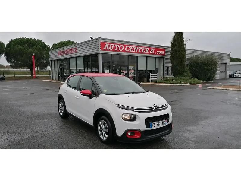 Blanc Utilisé 2020 Citroën C3 Business Class Citadine | 9 490 € (Bon prix) - Image 1/4