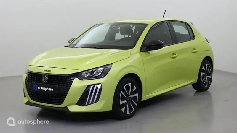 Jaune Utilisé 2024 Peugeot 208 Active Citadine | 15 990 € (Prix juste) - Image 1/4