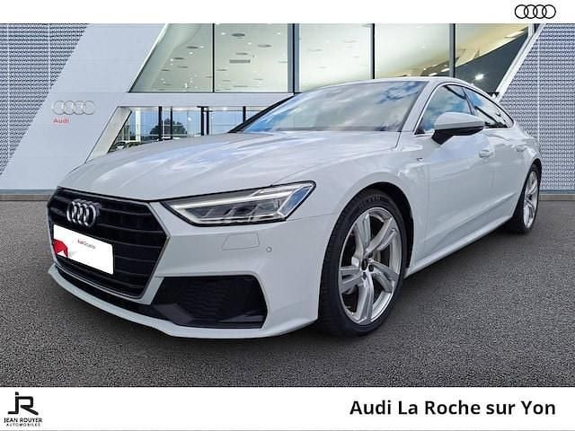 Blanc glacier métallisé Utilisé 2022 Audi A7 Sportback S-Line Citadine | 43 990 € - Image 1/4