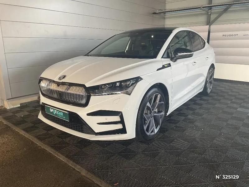 Occasion Skoda Enyaq iV RS 11 kW (15 ch) 2022 Blanc SUV