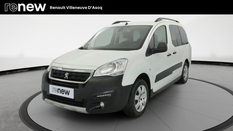 Blanc Utilisé 2017 Peugeot Partner Tepee Outdoor Monospace | 10 999 € (Prix juste) - Image 1/4
