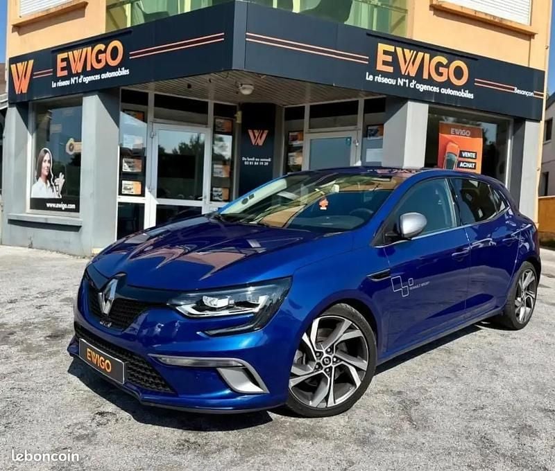 Bleu Utilisé 2016 Renault Mégane III GT Berline | 14 990 € (Prix juste) - Image 1/4