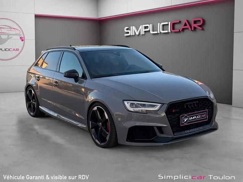 Gris Occasion 2019 Audi RS3 Sportback Sport Citadine | 44 980 € (Super prix) - Image 1/4