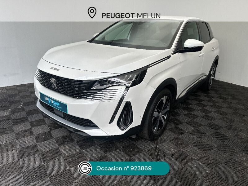 Blanc Utilisé 2021 Peugeot 3008 Allure SUV | 20 480 € (Bon prix) - Image 1/4