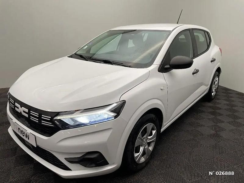 Blanc Utilisé 2023 Dacia Sandero Essentiel | 12 490 € (Super prix) - Image 1/4
