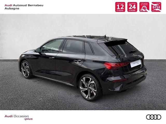 Occasion Audi A3 Sportback e-tron S-Line 150 ch (110 kW) 2024 Noir mythe métallisé Citadine