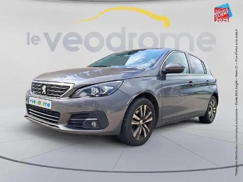 Gris Utilisé 2019 Peugeot 308 Allure Berline | 11 499 € (Bon prix) - Image 1/4
