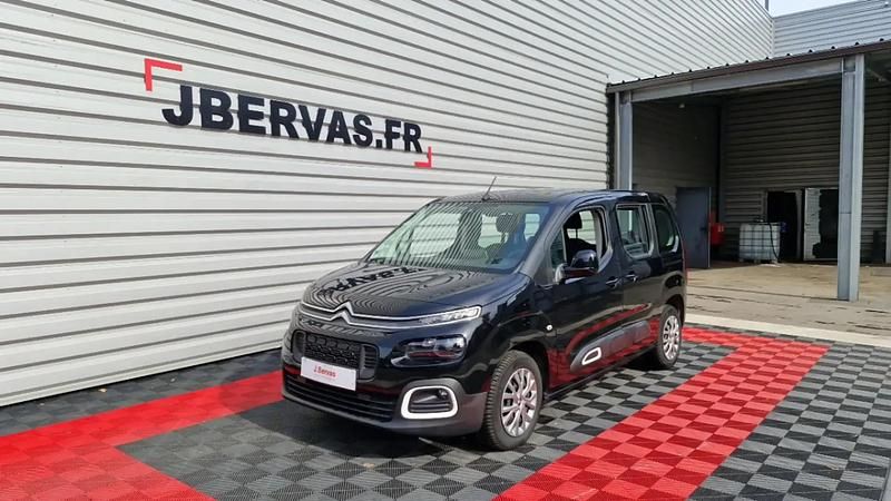 Noir Occasion 2020 Citroën Berlingo Feel Monospace | 16 990 € (Prix cher) - Image 1/4