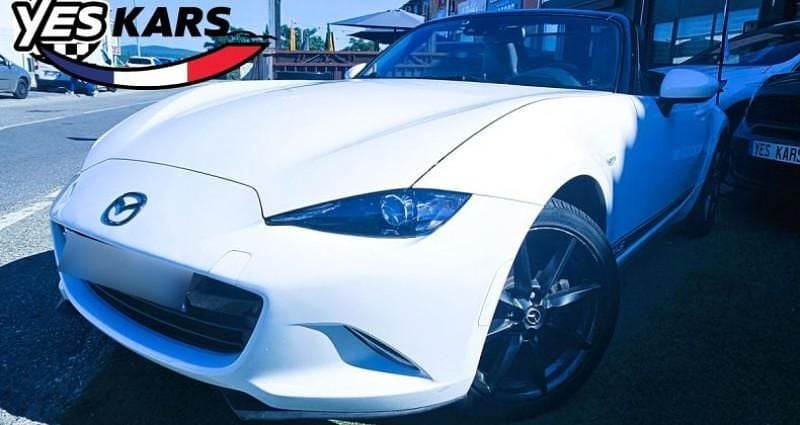 Blanc Utilisé 2016 Mazda MX5 Cabriolet | 17 490 € - Image 1/4